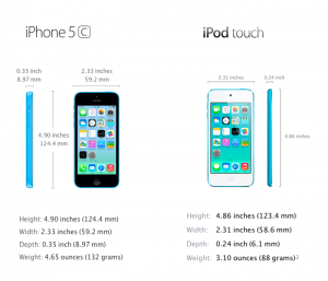 iPhone5c_vs_iPodTouch5